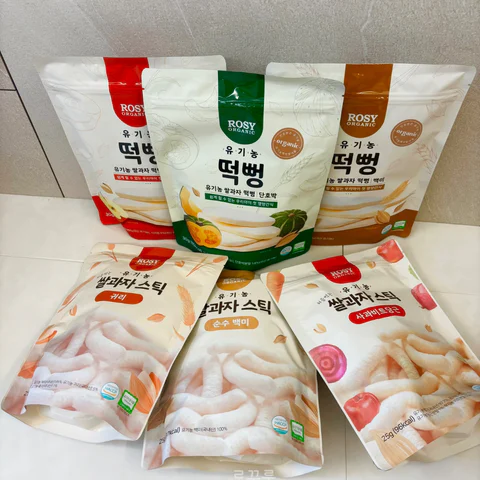 로지오가닉 아기쌀과자 4종