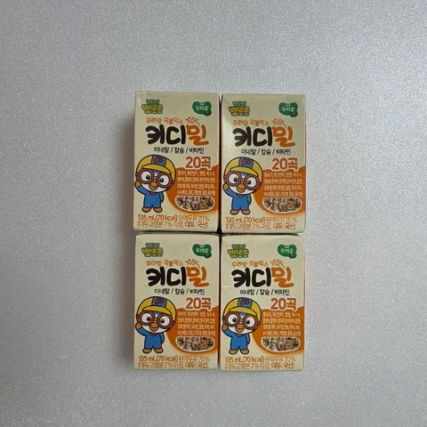 뽀로로 키디밀 곡물 두유 135ml x 24팩